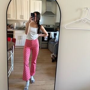 Beginning Boutique - Lorelei Check Pants - XS